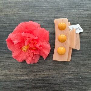 NWT Madewell Studded Medium Claw Hair Clip